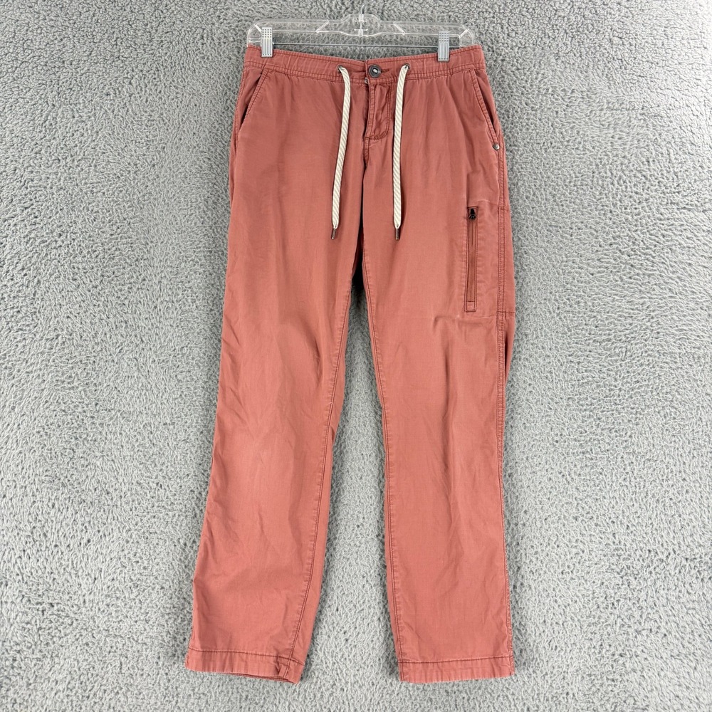 Vuori Ripstop Pants Womens Small Terracotta Clay DuraTerra Drawstring VW401 Hike